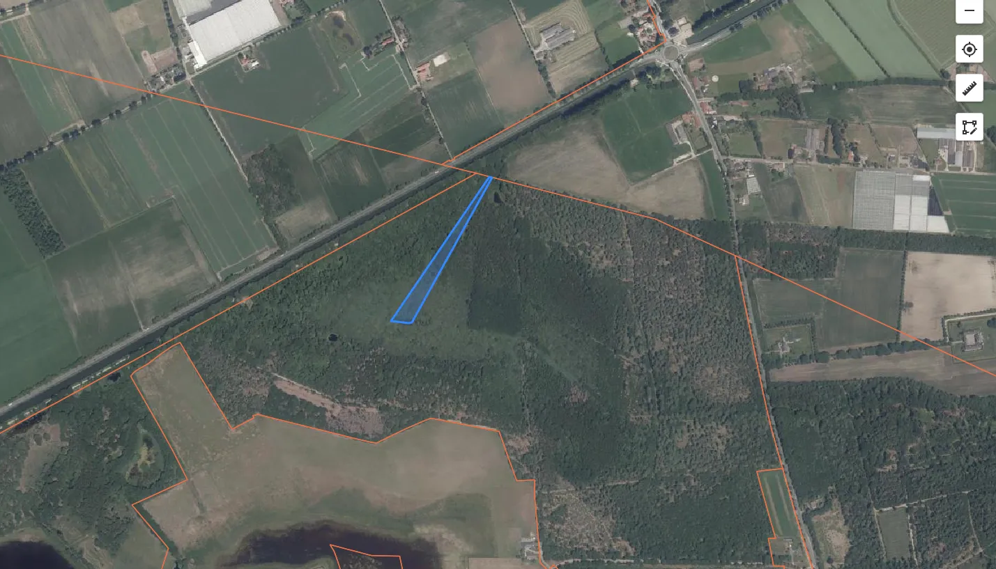 Bosperceel Heythuysen - Limburg - HHS00 K 153 - Afbeelding 1