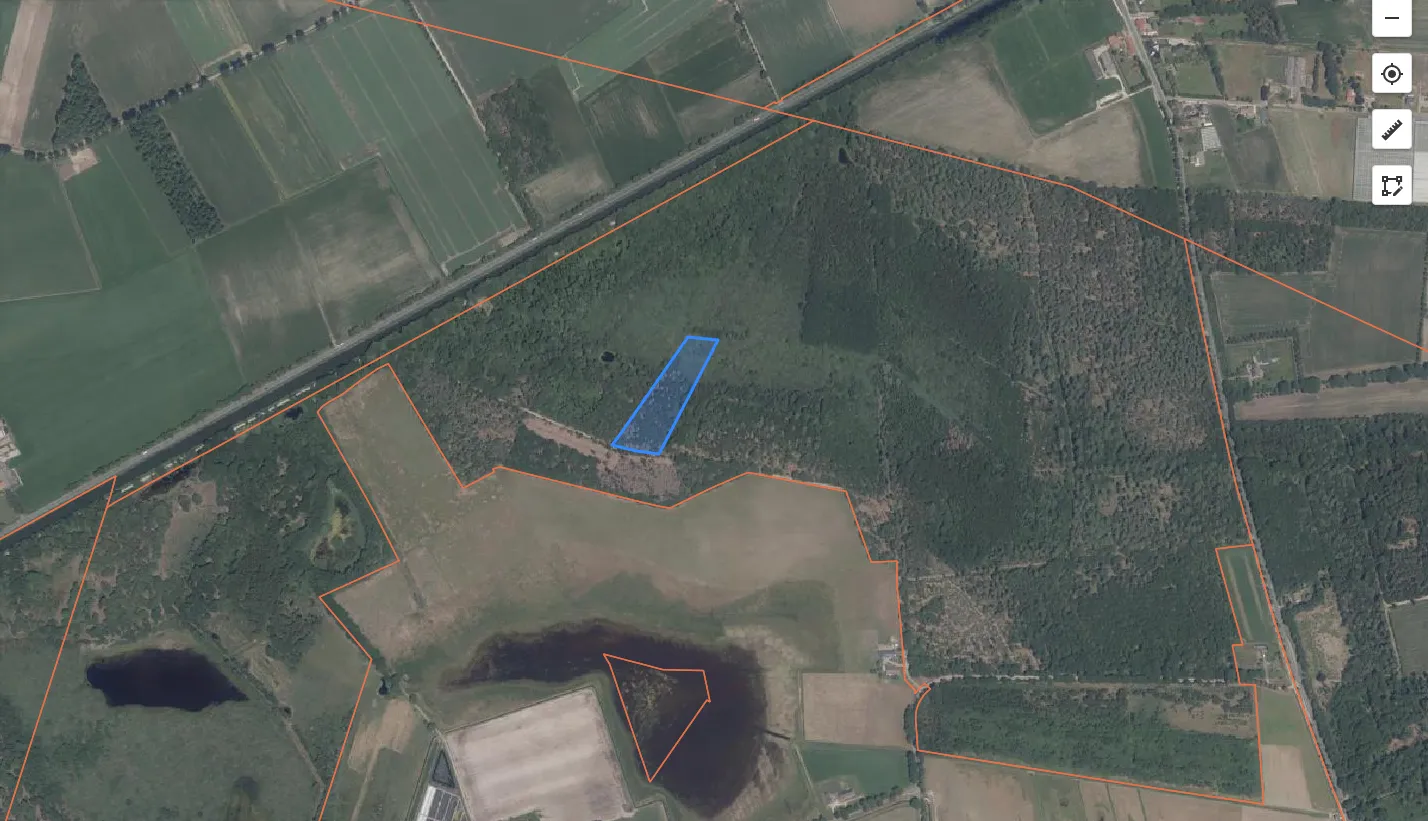 Bosperceel Heythuysen - Limburg - HHS00 K 168 - Afbeelding 1