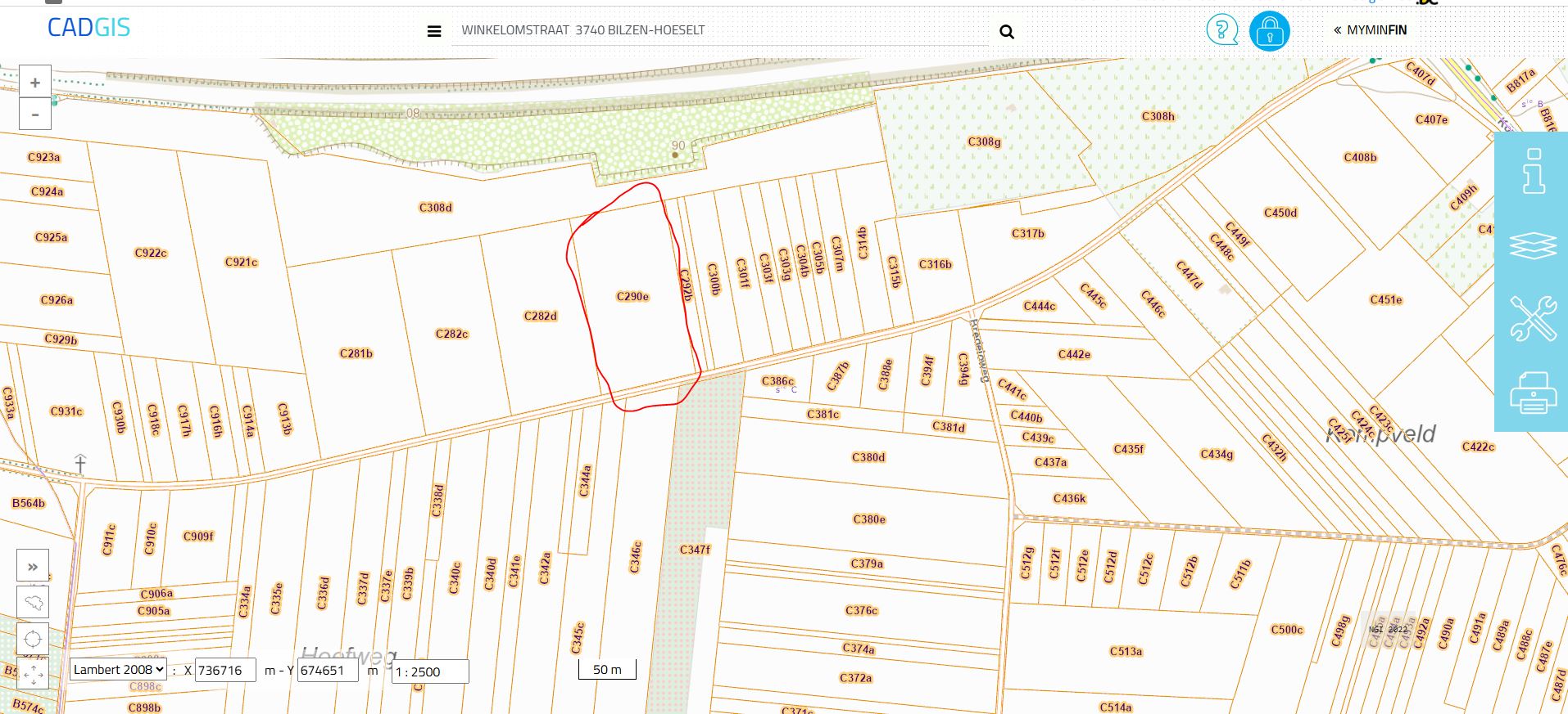 Lanaken (vlak over grens met Maastricht) - Afbeelding 3